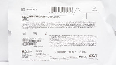 KCI M6275034/10 V.A.C. WHITEFOAM Dressing Large (x)